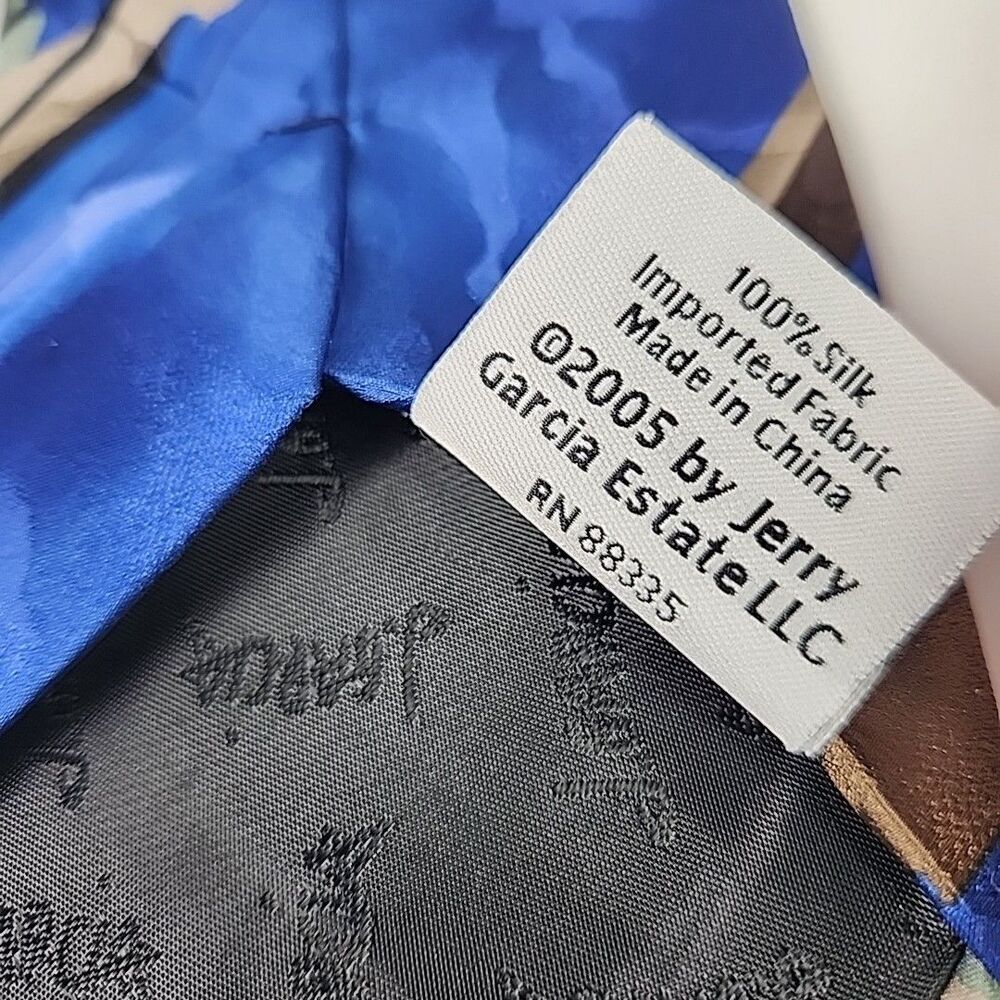 J Garcia Limited Edition Tie Man With Green Turtleneck Collection Forty-One Silk - Picture 5 of 5